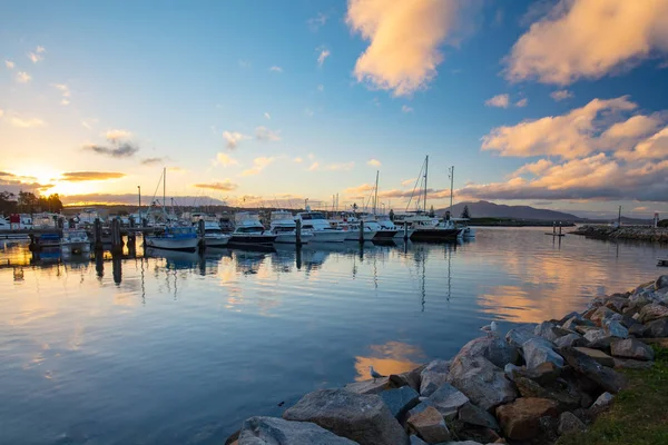 Bermagui Wharf and Marina — Stock Photo, Image