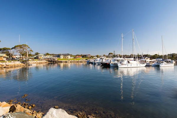 Bermagui Wharf e Marina — Foto Stock