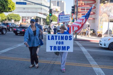 Hollywood'da Donald Trump Rallisi