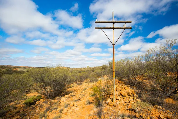 Old Telegraph Pole — Stock Photo, Image