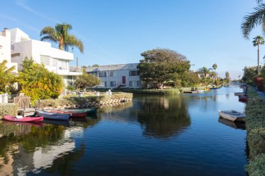 los Angeles'taki Venedik kanallar