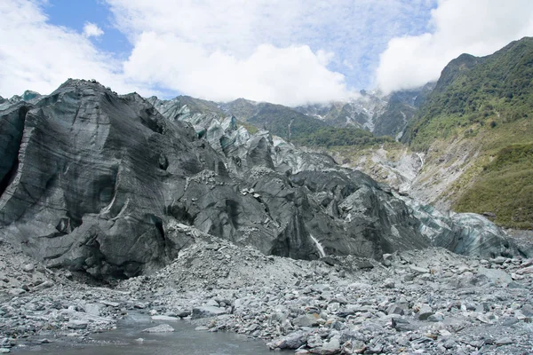 Valle del Glaciar Fox — Foto de Stock