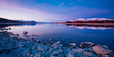 Tekapo Gölü Gün Batımı