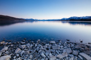 Tekapo Gölü Gün Batımı