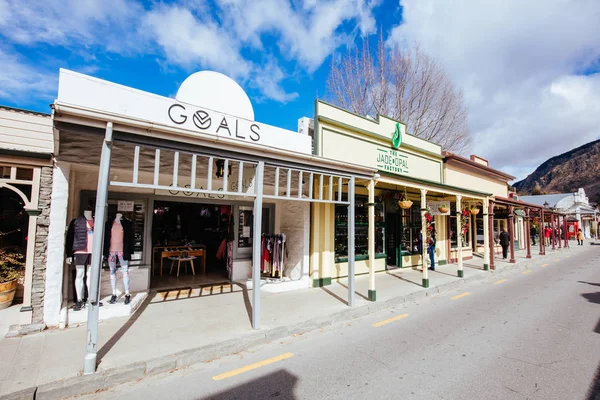 Arrowtown on a Cloudy Day in New Zealand — Stock Photo, Image