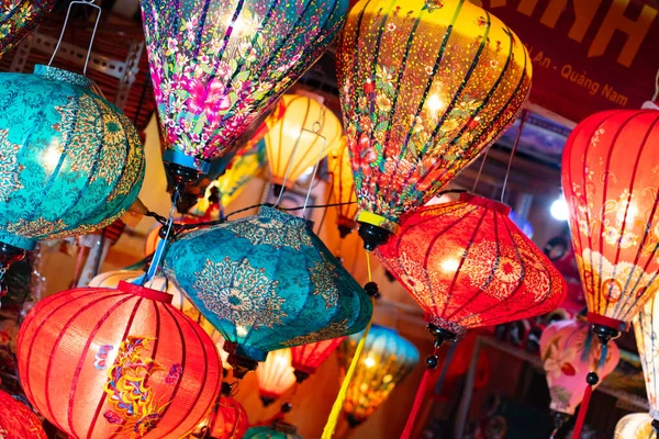 Hoi An Linternas decorativas en Vietnam —  Fotos de Stock