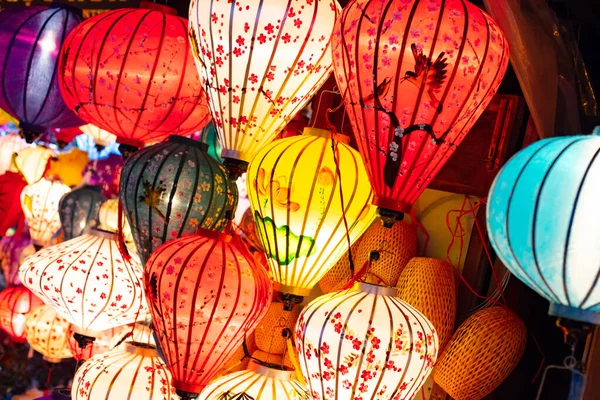 Hoi An Linternas decorativas en Vietnam —  Fotos de Stock