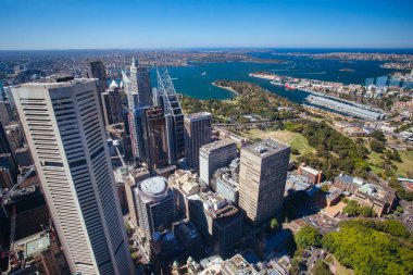 Sydney 'in Kuzeye Bakış Hava Görüntüsü