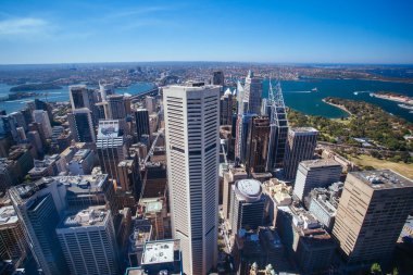 Sydney 'in Kuzeye Bakış Hava Görüntüsü