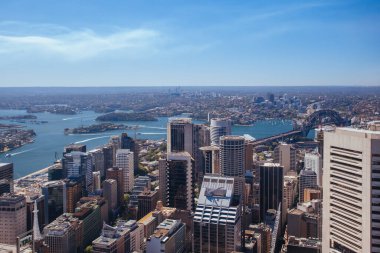 Sydney 'in Kuzeye Bakış Hava Görüntüsü