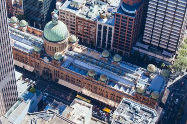 Sydney İnşaat Mimarisinin Hava Görüntüsü