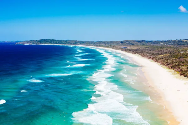 Playa Tallows en Byron Bay Australia — Foto de Stock