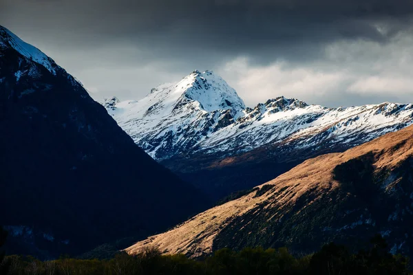 Τοπίο γύρω από το Glenorchy and Paradise στη Νέα Ζηλανδία — Φωτογραφία Αρχείου