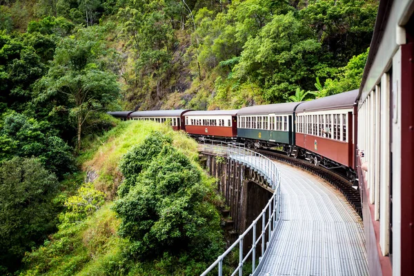 Historische Kuranda Scenic Railway in Australië — Stockfoto