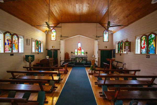 Εκκλησία Kuranda Township στο Queensland της Αυστραλίας — Φωτογραφία Αρχείου
