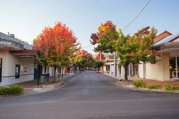 Township of Bright in Australië — Stockfoto