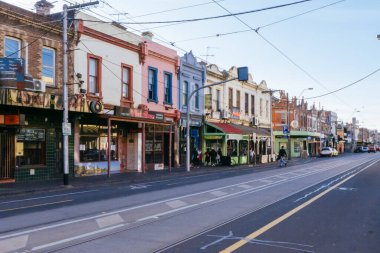 Brunswick Caddesi Fitzroy Melbourne Avustralya