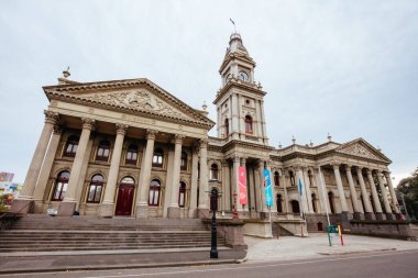 Fitzroy Melbourne Avustralya 'daki Fitzroy Belediye Binası
