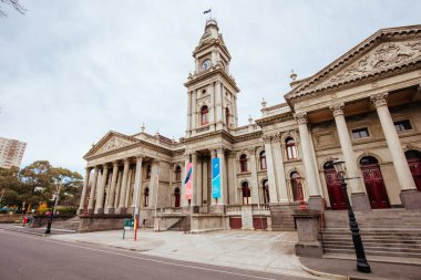Fitzroy Melbourne Avustralya 'daki Fitzroy Belediye Binası