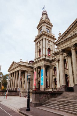 Fitzroy Melbourne Avustralya 'daki Fitzroy Belediye Binası