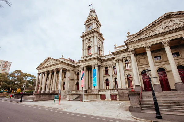 Fitzroy Melbourne Avustralya 'daki Fitzroy Belediye Binası — Stok fotoğraf