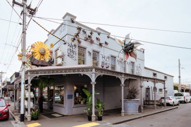 Fitzroy Melbourne Avustralya 'daki Brunswick St Mimarlık