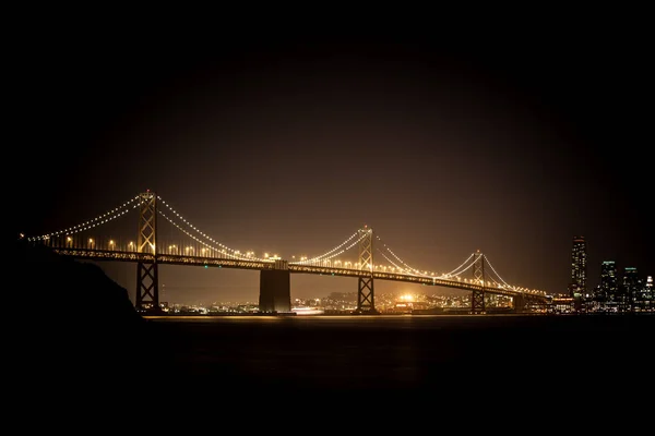 Bay Bridge in San Francisco Verenigde Staten — Stockfoto