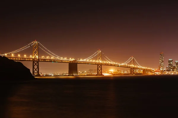 Bay Bridge en San Francisco Estados Unidos — Foto de Stock