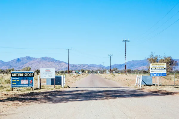 Cidade de Atitjere, no Outback Austrália — Fotografia de Stock