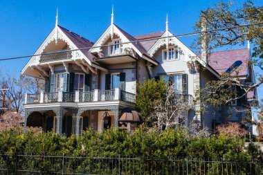 Bahçe Bölgesi Mimarı New Orleans ABD