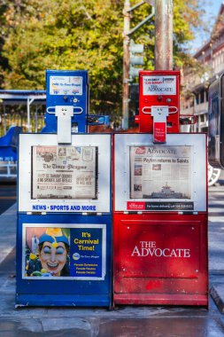 San Francisco Gazete Satış Makinesi ABD