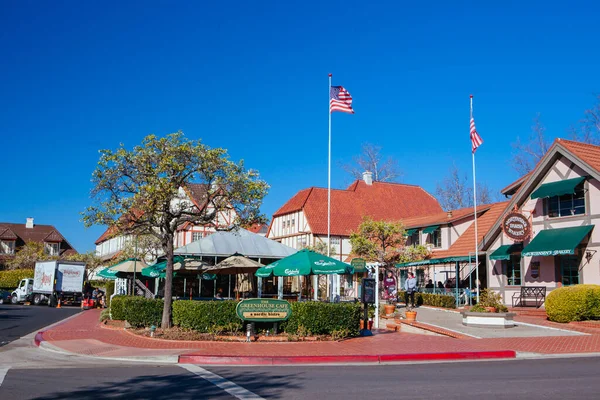 Town of Solvang in California USA — Stock Photo, Image