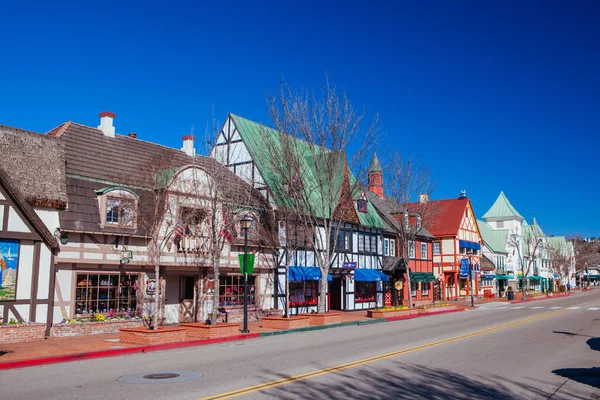 Miasto Solvang w Kalifornii USA — Zdjęcie stockowe