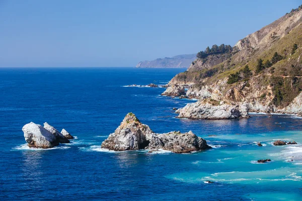 Big Sur Coastline View in California USA — Stock Photo, Image