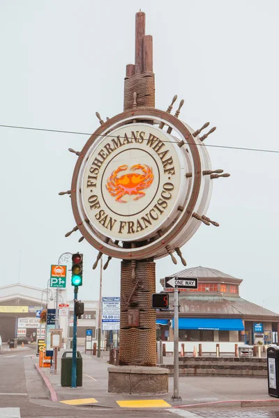 Fishermans Wharf San Francisco Stany Zjednoczone — Zdjęcie stockowe