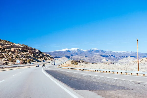 New Mexico Driving Landscape Verenigde Staten — Stockfoto