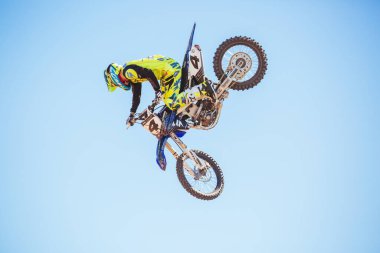 Melbourne Avustralya 'da Motokros Sürücüsü