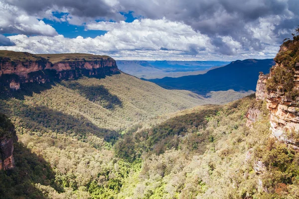 Blue Mountains Valley View na Austrália — Fotografia de Stock