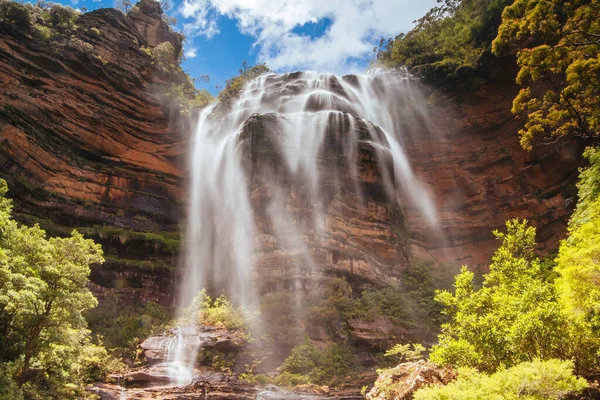 Wentworth Falls en Blue Mountains Australia — Foto de Stock
