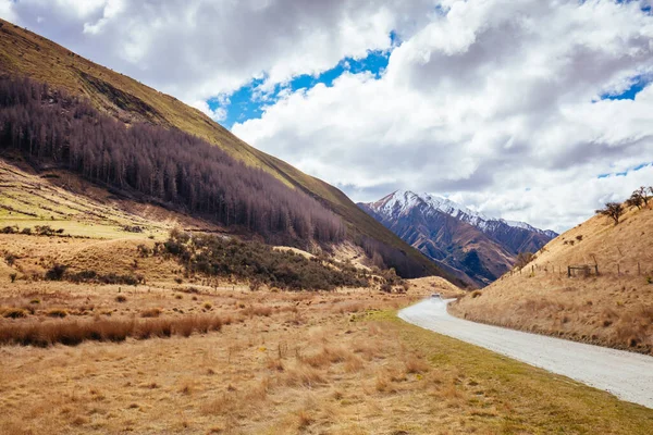 Moke Lake Perto de Queenstown, na Nova Zelândia — Fotografia de Stock