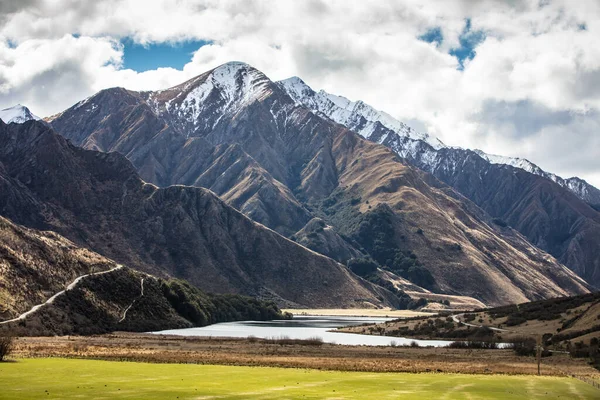 Moke Lake Near Queenstown in Nieuw-Zeeland — Stockfoto