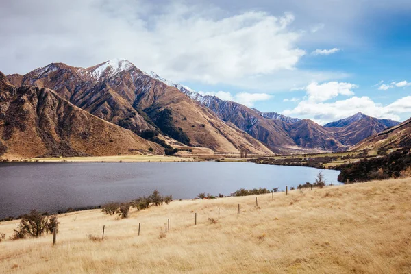 Moke Lake Near Queenstown in Nieuw-Zeeland — Stockfoto