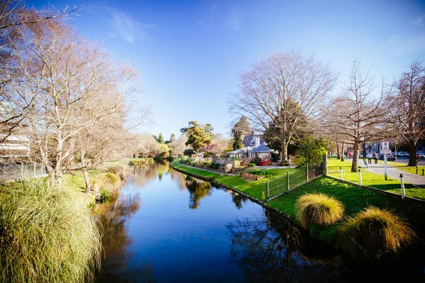 Christchurch Botanic Gardens in New Zealand — Stock Photo, Image