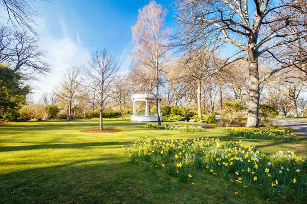 Christchurch Botanic Gardens in New Zealand — Stock Photo, Image