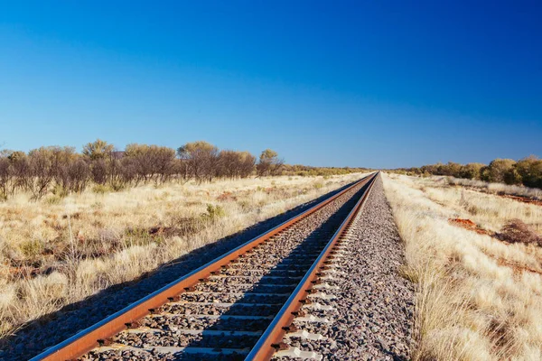 El ferrocarril Ghan Territorio del Norte Australia — Foto de Stock