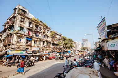 Mumbai 'deki Chor Bazaar Hindistan