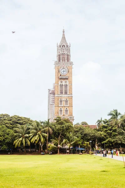 Rajabai Clock Tower Mumbai India — 图库照片