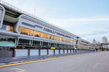 Singapur Grand Prix Pisti Halka Açık Sokaklar
