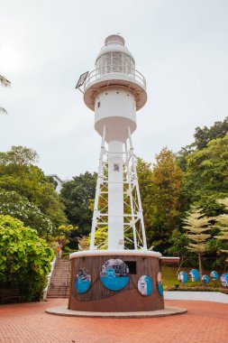 Singapur 'daki Fort Canning Parkı ve Deniz Feneri