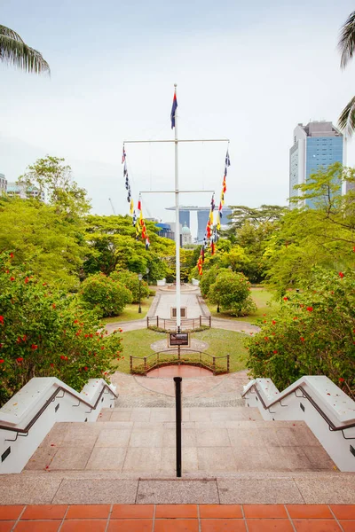 Fort Canning Park i latarnia morska w Singapurze — Zdjęcie stockowe